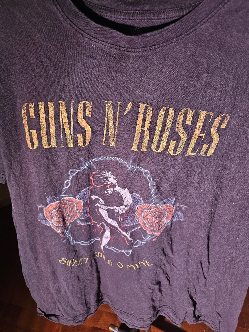 Guns N' Roses 'Sweet Child O' Mine' Graphic Tee - Purple